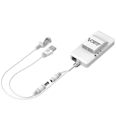 Image of Vonets VAP11AC 2.4G+5G WiFi Bridge/Wireless Repeater/Wired to Adapter 1200Mbps with RJ45 Ethernet Cable Good Partner for Security System, IP Device