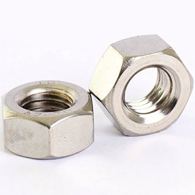Image of Bolt Base A2 Stainless Steel Hex Full Nuts M6 X 1.0mm Pitch 10