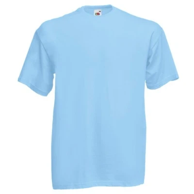 Image of Fruit of the Loom Men&#039;s Short Sleeved T Shirt Grey XX Large