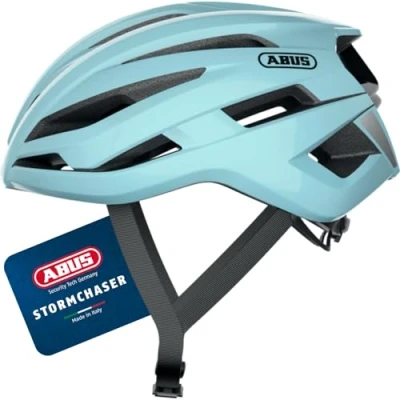 Image of ABUS StormChaser Racing Bike Helmet Lightweight and Comfortable Bicycle for Professional Cycling Women Men Blue, Size S