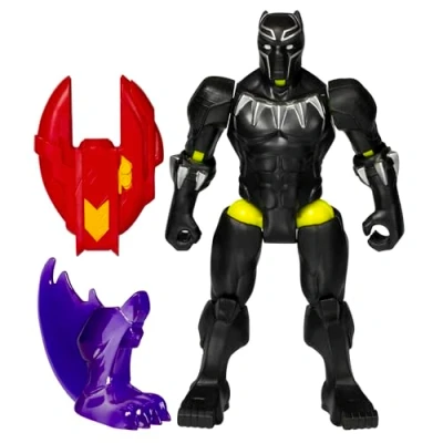 Image of AVENGERS MixMashers Marvel Black Panther Mix And Match Action Figure &amp; Accessories