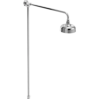 Image of Bristan TRD Rise C Traditional Rigid Riser Shower Kit, Chrome