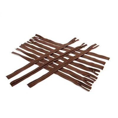 Image of LEDUC Zip, Brown, 40cm