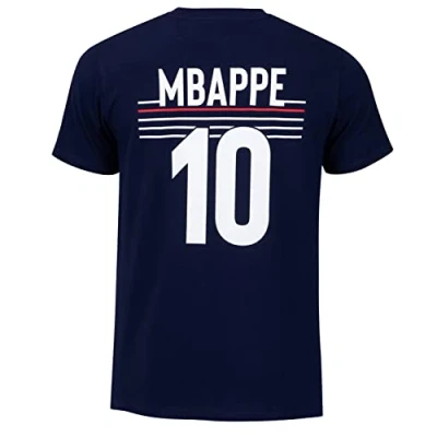 Image of Equipe de FRANCE football FFF Kylian Mbappé Jersey Official Collection Size 14 Years