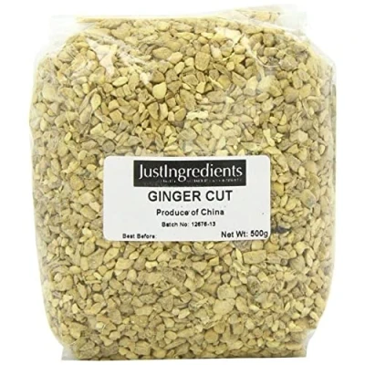 Image of JustIngredients Essentials Ginger Cut, 500 g