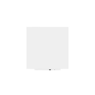 Image of Rocada Frameless Whiteboard Dry Wipe Clean and with Pen Tray Magnetic 50x75 cm [White] Includes 2 x for 200 100