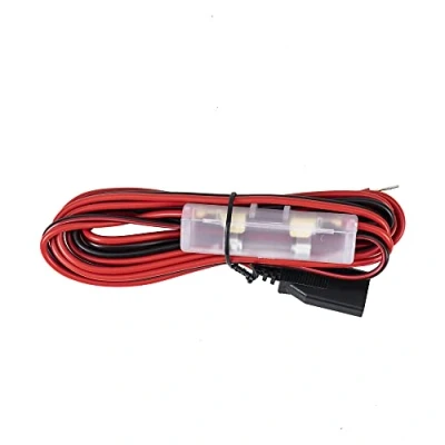 Image of PNI power cable with 5A fuse and connector for CB radios, length 200 cm