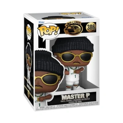 Image of Funko POP! Rocks: Master P Collectable Vinyl Figure Gift Idea Official Merchandise Toys for Kids &amp; Adults Music Fans Model Collectors and Display