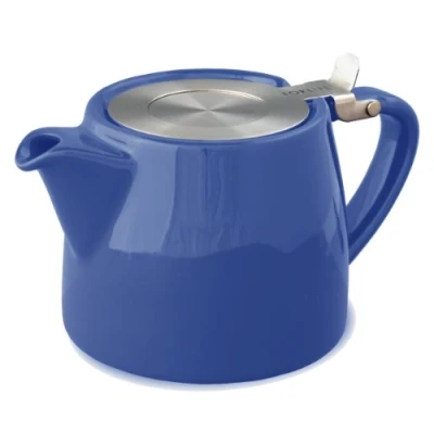Image of FORLIFE Stump 18 Ounce Teapot with SLS Lid and Infuser, Marine