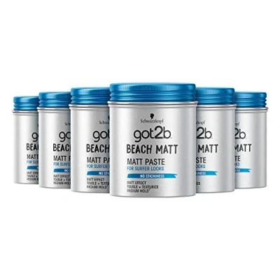 Image of Got2b Beach Matt, Medium Hold, No Stickiness, Matt Texture Hair Paste, 100ml