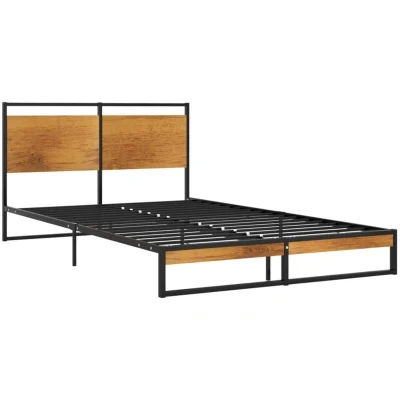 Image of vidaXL Bed Frame without Mattress Metal 120x200 cm