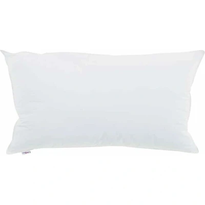 Image of vidaXL Pillows with Pillow 2 pcs White 40 x 80 cm Cotton