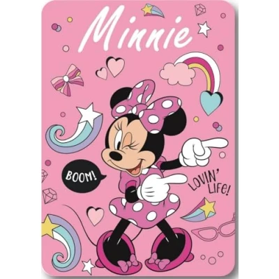 Image of arlis Minnie Disney Fleece Blanket 100 x 140 cm (Minnie A)