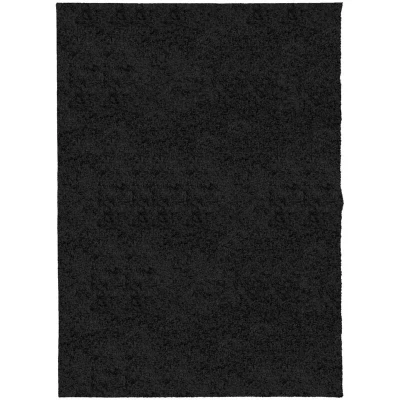 Image of vidaXL Shaggy Rug PAMPLONA High Pile Modern Black 140x200 cm
