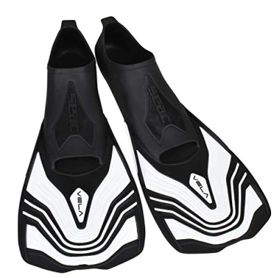 Image of SEAC Vela, Short fins for swimming and snorkelling