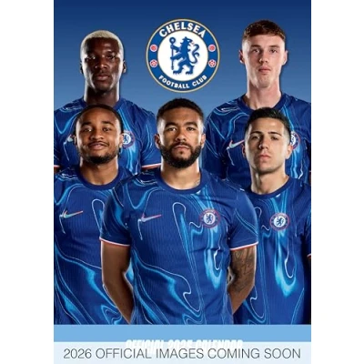 Image of Chelsea FC A3 Calendar 2026