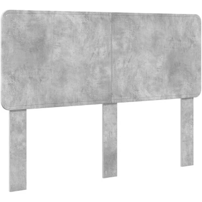 Image of vidaXL Headboard with Concrete Grey 140 cm Engineered wood