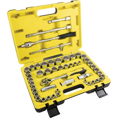 Image of Yamoto 1/2&quot; Square Drive Metric &amp; AF Whit Master 50 PC Set