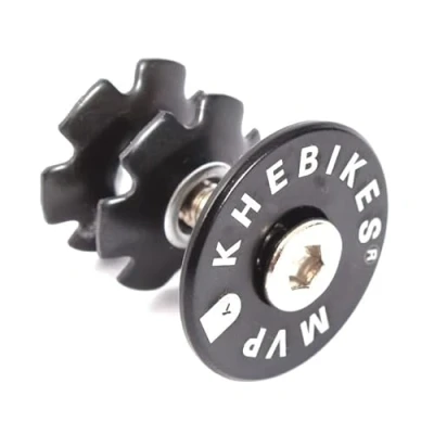 Image of KHE MVP BMX Starnut Top Cap Claw for 1 1/8 Inch Ahead Headset Black 24 g