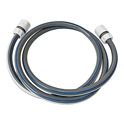 Image of Garden Hose with 2 Connectors Pipe Extension to Connect Reel Your Tap (3m)