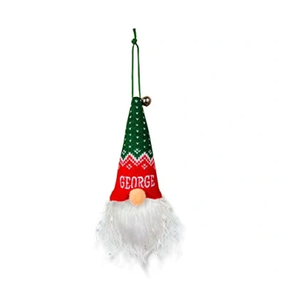 Image of History &amp; Heraldry Light Up Gonk Pre personalised Christmas Hanging Decoration George 00269860308