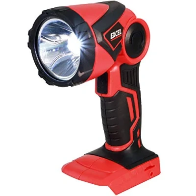 Image of Excel 18V Cordless LED Flashlight Torch Body Only EXL515B Battery &amp; Charger Not Included