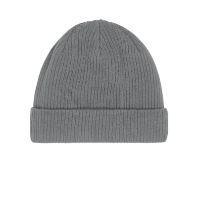 Image of Beechfield B50N Organic Cotton Beanie Eco Friendly, Unisex Hat Graphite Grey