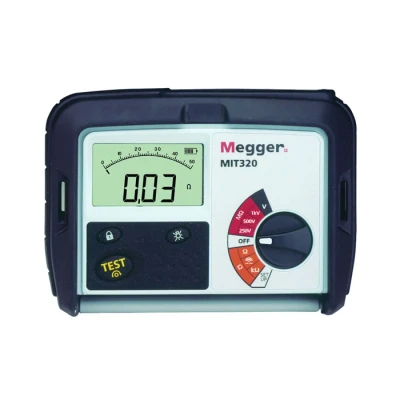 Image of Megger MIT320 Insulation &amp; Continuity Tester
