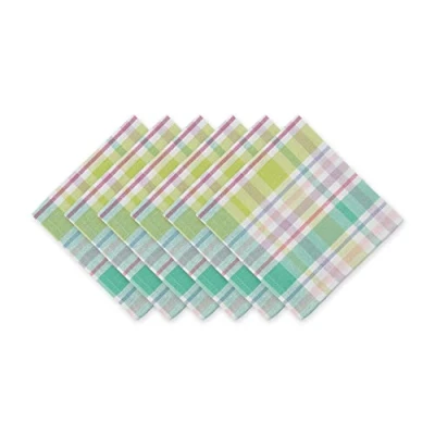 Image of DII Machine Washable, Cotton, Spring Time, 20&quot; x (Set of 6)