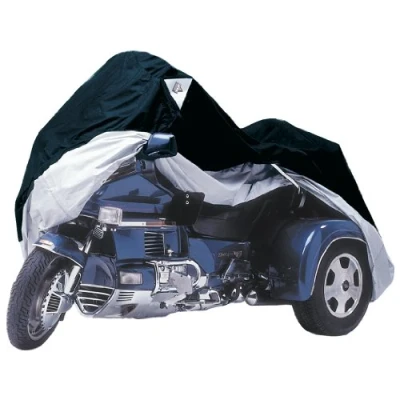 Image of Nelson Rigg Defender Extreme TRK355 X Large Trike Cover, Black/Silver