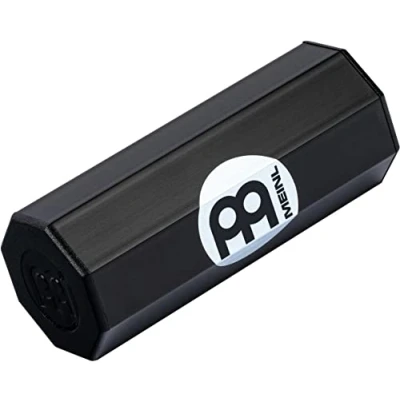 Image of Meinl Percussion Aluminum Shaker Octagonal Small Shape Musical Instrument Aluminum, Black (SH8BK)
