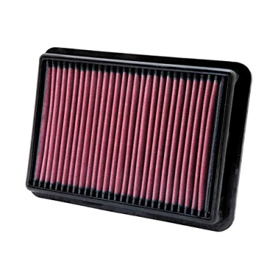 Image of K&amp;N Engine Air Filter: High Performance, Premium, Washable, Panel 2010 2019 (Mito, 500, 500L, Panda III, Punto, Punto Evo, Ypsilon), 33 2981