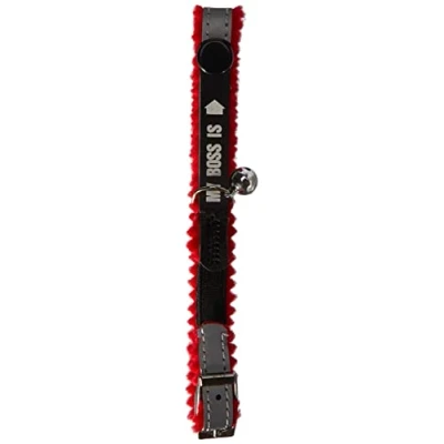 Image of Nobby Address My Boss is Cat Collar