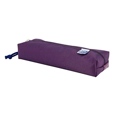Image of Oxford, Kangoo Rectangular Pencil Case with Rubber 22cm Purple