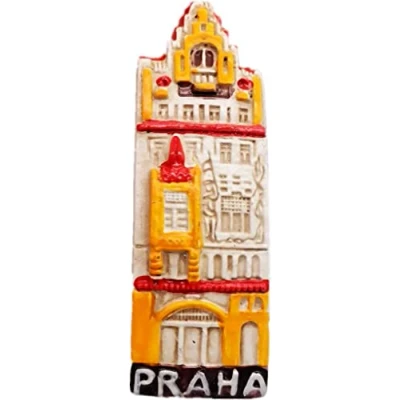 Image of Praha Czech Magnet Fridge Refrigerator Decoration Sticker Souvenir Resin Crafts Kitchen Whiteboard