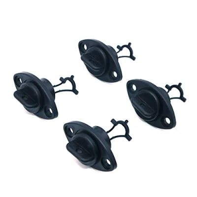 Image of Namvo 4 sets Canoe Accessories Professional Universal Scupper Waterproof Bungs Stopper With Screws Hole Kayak Drain Plugs