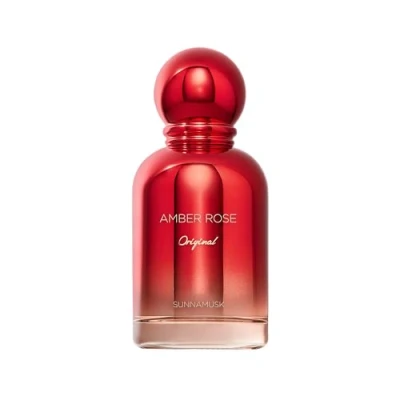 Image of Sunnamusk London Amber Rose Eau De Pafum, Unisex, Fruity Fragrance, Perfume, Luxury Fragrance (50ml)