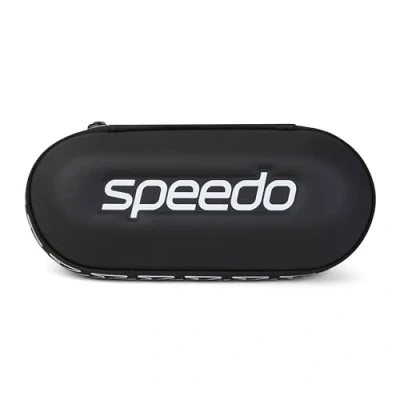 Image of Speedo Unisex Swimming Goggle Case, Storage, Protection, Red, One Size