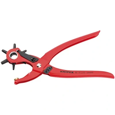Image of 220mm 6 Head Revolving Punch Pliers (87161) Knipex