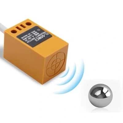 Image of Inductive Proximity Sensor Switch, TL Q5MC2 NPN Transducer Switches Approach 3 Wire Normally Closed Distance 5mm for Automatic Control System