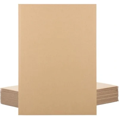 Image of Belle Vous 24 Pack of A3 Corrugated Cardboard Packing Sheets 30 x 42cm/12 16.5 Inches 3mm Thick Flat Kraft Board for Mailing, Arts, Crafts, Protective Backing &amp; Packaging