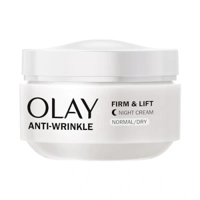 Image of Olay Anti Wrinkle Firm and Lift Ageing Moisturiser Night Cream 50 ml