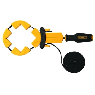 Image of Dewalt Nylon Band Clamp 4.5m (15ft), Great Choice for Clamping Irregular Shaped Objects.