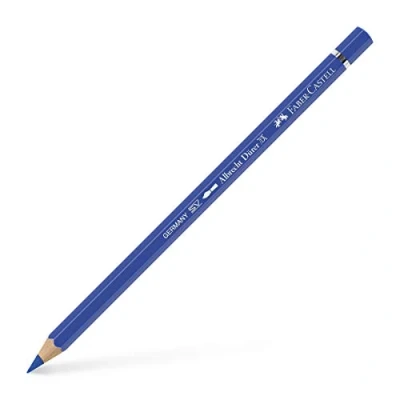 Image of Faber Castell Art &amp; Graphic Albrecht Dürer Watercolour Pencil, (143), Cobalt Blue, For Art, Craft, Drawing, Sketching, Home, School, University, Colouring