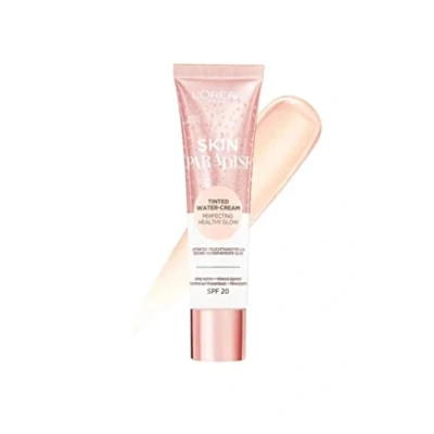 Image of L&#039;Oreal Paris Skin Paradise Tinted Moisturiser, Up to 24h hydration, SPF20, 02 Fair, 0.039 kg