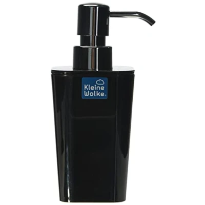 Image of Kleine Wolke Soap Dispenser, Black, 17,5x7 cm