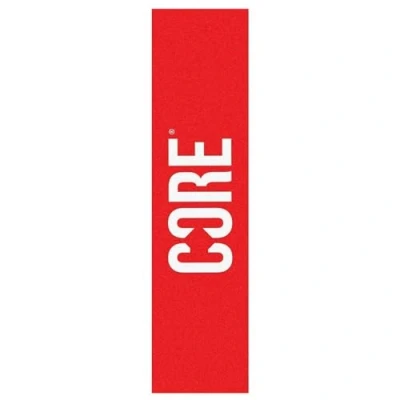 Image of Core stunt Scooter Grip Tape Griptape for kids scooters, universal fit Multiple designs Super grippy Non Slip Surface Freestyle Kick Classic Red