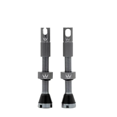 Image of Peaty&#039;s MK2 Chris King 80mm Slate Tubeless Valves