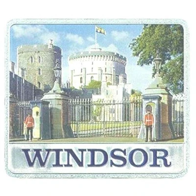 Image of Windsor Castle Metal Fridge Magnet Souvenir Gift London Queen Royal Residence