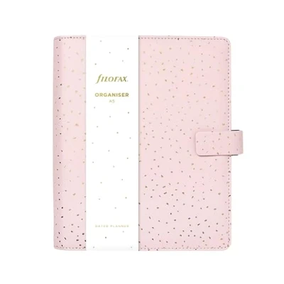 Image of Filofax Personal Confetti Rose Quartz Organiser